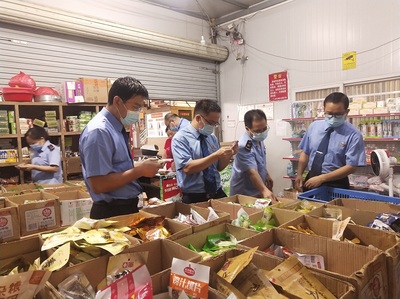 武宣縣多部門聯動為校園食品安全把脈護航中高考