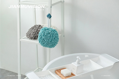 擦手球與沐浴球靜物攝影 打造家居百貨與建筑材料的電商視覺吸引力